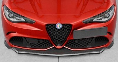 LAME DE PARE CHOC AVANT ALFA ROMEO GIULIA QUADRIFOGLIO "CUP" CS STYLE (2017+)