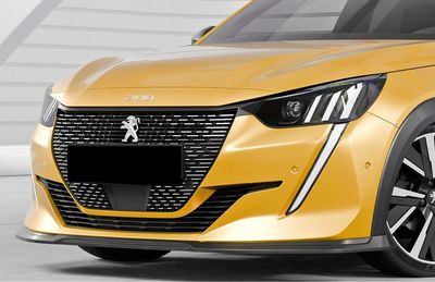 LAME DE PARE CHOC AVANT PEUGEOT 208 II GT OU GT LINE PHASE 1 (2019/02-2024)