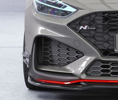 PERFORMANCE FLAPS DE PARE CHOC AVANT  HYUNDAI I30 III N (Hatchback ou Fastback) PHASE 1 CUP" CS STYLE (2017/2021)