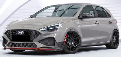 PRISES D'AIR DE VITRES ARRIERES TYPE "LOUVERS"  HYUNDAI I30 III HATCHBACK CUP CS STYLE (2017+)