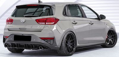 PRISES D'AIR DE VITRES ARRIERES TYPE "LOUVERS"  HYUNDAI I30 III HATCHBACK CUP CS STYLE (2017+)