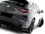 RAJOUT SPLITTER CENTRAL DE DIFFUSEUR ARRIÈRE ALFA ROMEO STELVIO STANDARD PHASE 1 (2017/2020)