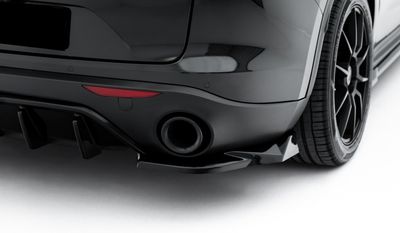 RAJOUT SPLITTER CENTRAL DE DIFFUSEUR ARRIÈRE ALFA ROMEO STELVIO STANDARD PHASE 1 (2017/2020)