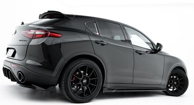 RAJOUT SPLITTER CENTRAL DE DIFFUSEUR ARRIÈRE ALFA ROMEO STELVIO STANDARD PHASE 1 (2017/2020)