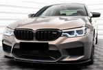 LAME DE PARE CHOC AVANT 3 PARTIES BMW SERIE 5 M5 F90 PHASE 1 MX V2 (2017/2021)