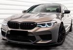 LAME DE PARE CHOC AVANT 3 PARTIES BMW SERIE 5 M5 F90 PHASE 1 MX V2 (2017/2021)