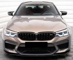 LAME DE PARE CHOC AVANT 3 PARTIES BMW SERIE 5 M5 F90 PHASE 1 MX V2 (2017/2021)