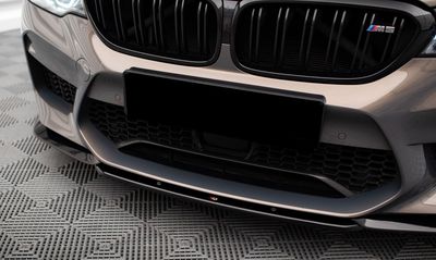 LAME DE PARE CHOC AVANT 3 PARTIES BMW SERIE 5 M5 F90 PHASE 1 MX V2 (2017/2021)