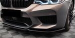 LAME DE PARE CHOC AVANT 3 PARTIES BMW SERIE 5 M5 F90 PHASE 1 MX V2 (2017/2021)
