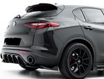 RAJOUT SPLITTER CENTRAL DE DIFFUSEUR ARRIÈRE ALFA ROMEO STELVIO STANDARD PHASE 1 (2017/2020)
