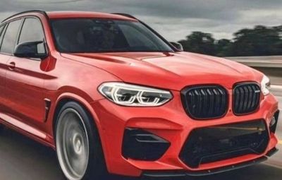 KIT CARROSSERIE BMW X3 G01 PACK M PHASE 1 look mp piano black finish (2018/06-2021)