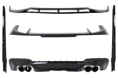 KIT CARROSSERIE BMW X3 G01 PACK M PHASE 1 look mp piano black finish (2018/06-2021)