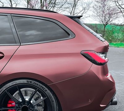 MONTANTS DE CUSTODES ARRIERES BMW SERIE 3 G21 TOURING PACK M "DTMLOOK" (2019+)