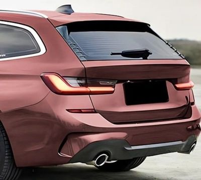 MONTANTS DE CUSTODES ARRIERES BMW SERIE 3 G21 TOURING PACK M "DTMLOOK" (2019+)