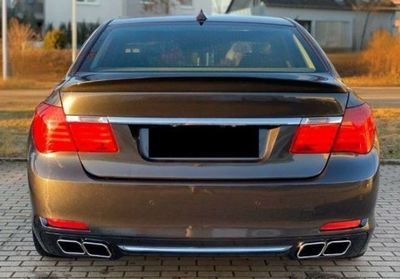 DIFFUSEUR ARRIERE PU-RIM LOOK 760i AVEC EMBOUTS SPECIFIQUES DUPLEX POUR BMW SERIE 7 F01 STANDARD PHASE 1 730D / 730 i (2009/2012)