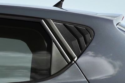 PRISES D'AIR DE VITRES ARRIERES TYPE "LOUVERS" SEAT IBIZA 6J 5 PORTES PHASE 1 (2008/2012)