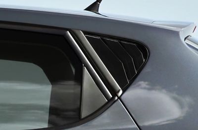 PRISES D'AIR DE VITRES ARRIERES TYPE "LOUVERS" SEAT IBIZA 6J 5 PORTES PHASE 1 (2008/2012)