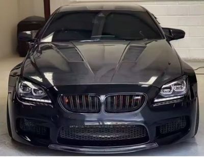 CAPOT CARBONE BMW SERIE 6 F12/F13 LOOK GTR (2011/2017)