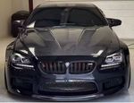CAPOT CARBONE BMW SERIE 6 F12/F13 LOOK GTR (2011/2017)