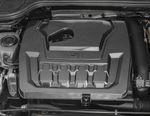 CACHE MOTEUR isolant phonique en abs carbone look PHASE 1 (2020/2024)