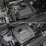 CACHE MOTEUR isolant phonique en abs carbone look PHASE 1 (2020/2024)