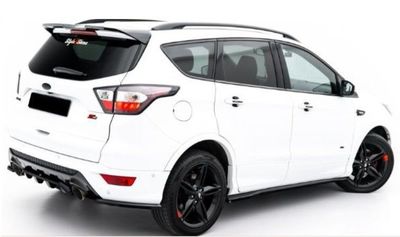 JEU DE BAS DE CAISSE (RAJOUTS EN ABS) FORD KUGA II ST LINE MX V2 (2012/2019)