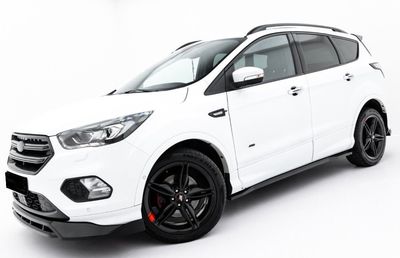 JEU DE BAS DE CAISSE (RAJOUTS EN ABS) FORD KUGA II ST LINE MX V2 (2012/2019)