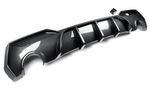 DIFFUSEUR DE PARE CHOC ARRIERE BMW SERIE 4 G22/G23 PACK M PIANO BLACK FINISH OU CARBONE LOOK V1 (2020+)