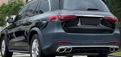 DIFFUSEUR DE PARE CHOC ARRIERE + EMBOUTS LOOK AMG MERCEDES GLS X167 AMG LINE LOOK GLS 63 AMG (10-2019+)