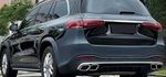 DIFFUSEUR DE PARE CHOC ARRIERE + EMBOUTS LOOK AMG MERCEDES GLS X167 AMG LINE LOOK GLS 63 AMG (10-2019+)