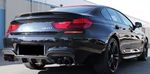 DIFFUSEUR ARRIERE BMW F12/F13/F06 PACK M "DTM STYLE"  CARBONE LOOK FINISH (2012/2017)