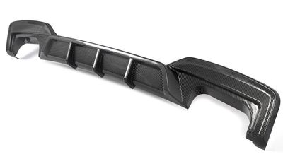 DIFFUSEUR ARRIERE BMW F12/F13/F06 PACK M "DTM STYLE"  CARBONE LOOK FINISH (2012/2017)
