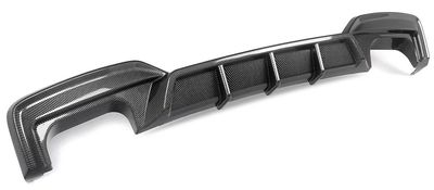 DIFFUSEUR ARRIERE BMW F12/F13/F06 PACK M "DTM STYLE"  CARBONE LOOK FINISH (2012/2017)