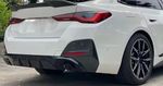 DIFFUSEUR ARRERE PIANO BLACK LOOK MP BMW SERIE 4 G26 PACK M (2019+)