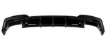 DIFFUSEUR ARRIERE BMW F12/F13/F06 PACK M "DUAL" OU "QUAD" (2012/2017)