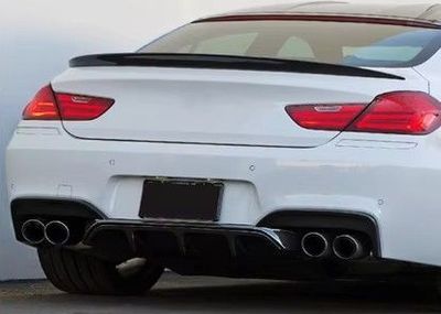 DIFFUSEUR ARRIERE BMW F12/F13/F06 PACK M "DUAL" OU "QUAD" (2012/2017)