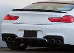 DIFFUSEUR ARRIERE BMW F12/F13/F06 PACK M "DUAL" OU "QUAD" (2012/2017)