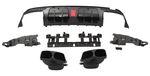 DIFFUSEUR ARRIERE MERCEDES CLASSE S W222 AMG LINE PHASE 1 AVEC FEU STOP (2013/06-2017)