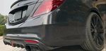 DIFFUSEUR ARRIERE MERCEDES CLASSE S W222 AMG LINE PHASE 1 AVEC FEU STOP (2013/06-2017)