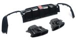 DIFFUSEUR ARRIERE MERCEDES CLASSE E BERLINE W213 " AMG LINE " PHASE 1 AVEC FEU STOP + EMBOUTS B DESIGN (2016/06-2020)