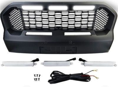 GRILLE DE CALANDRE A LEDS LOOK RS FORD RANGER T8 WILDTRACK V1 (2019/2023)