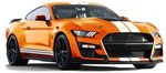 PARE CHOC AVANT COMPLET FORD MUSTANG VI LOOK GT350 PHASE 1 (2014/07-2017) OU PHASE 2 LOOK GT500 (08-2017/2021)