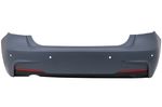 PARE CHOC ARRIERE COMPLET BMW SERIE 3 F30 LOOK M "SINGLE" AVEC OU SANS PDC (2011/2019)