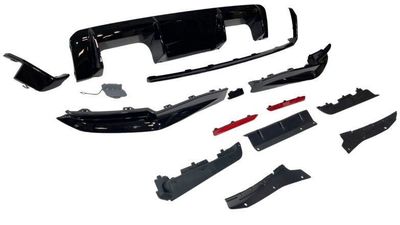 PARE CHOC ARRIERE COMPLET BMW SERIE 4 G22/G23 LOOK M4 (2020/2024)