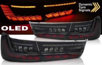 FEUX A LEDS BMW SERIE 3 G20 PHASE 1 FULL LEDS OLED AVEC FONCTION DTS -DYNAMIC TURN SIGNAL - (2019/06-2022)