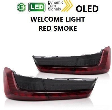 FEUX A LEDS BMW SERIE 3 G20 PHASE 1 FULL LEDS OLED AVEC FONCTION DTS -DYNAMIC TURN SIGNAL - (2019/06-2022)