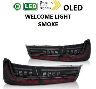 FEUX A LEDS BMW SERIE 3 G20 PHASE 1 FULL LEDS OLED AVEC FONCTION DTS -DYNAMIC TURN SIGNAL - (2019/06-2022)