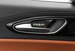 4 ENJOLIVEURS DE POIGNEES DE PORTES INTERIEURES (AVANT+ARRIERE) ALFA ROMEO GIULIA (2017/2024)