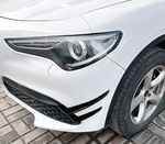 SPLITTERS "CANARDS" DE PARE CHOC AVANT ALFA ROMEO STELVIO STANDARD (2017+)