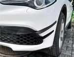 SPLITTERS "CANARDS" DE PARE CHOC AVANT ALFA ROMEO STELVIO STANDARD (2017+)